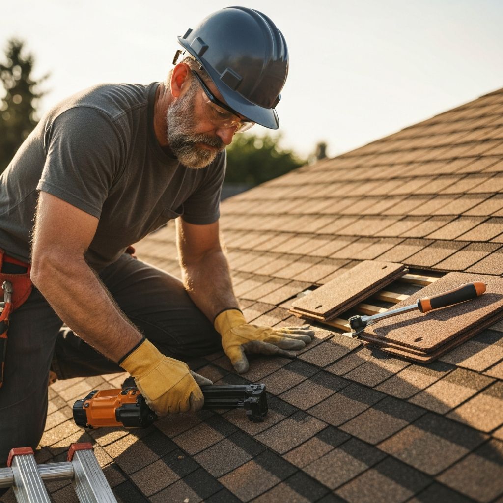 Professional roof repair